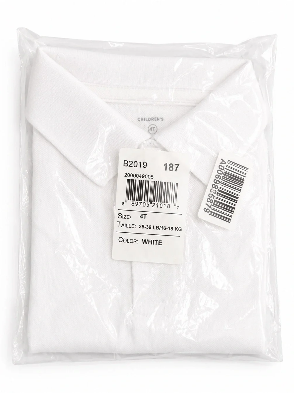 The Children's Place White Polo Shirt - Short Sleeve Classic